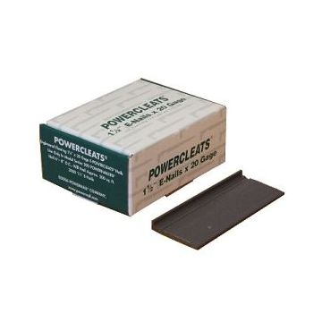 Powernail 20 Gage 1-1/4" E-Cleats (2,000/box)