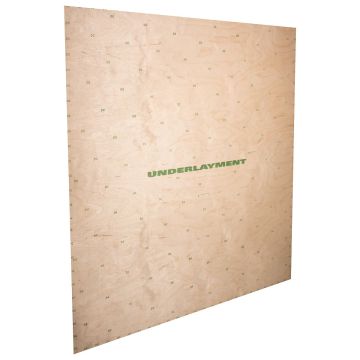 Premier Premium Hardwood 1/4" x 4' x 5' Plywood Underlayment