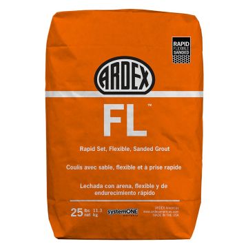 Ardex FL Rapid Set Flexible Sanded Grout, 25 lb. Bag