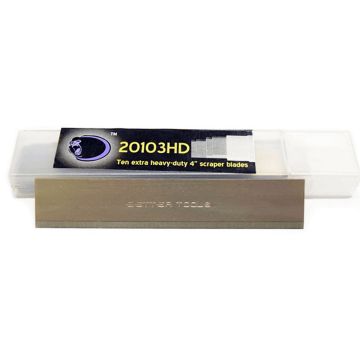 Better Tools 20103HD 4" Extra Heavy Duty Scraper Blades (10 Pack)