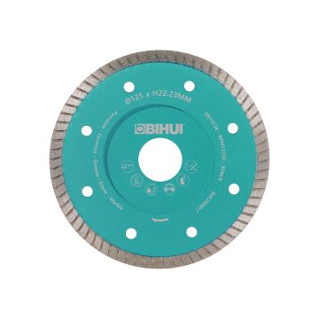BIHUI Super Thin Turbo Diamond Cutting Blade, 5"