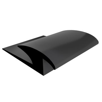 Burke 153 3/8" Black Cerco Bar, 12' Length