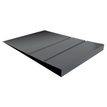 Burke 192 1/2" - 0" Black Subfloor Reducer Ramp, 4' Length