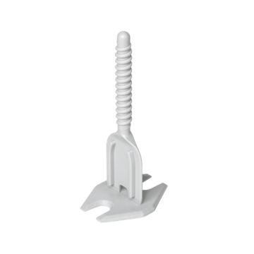 Rubi 3/16" Cyclone Level System Flat Base Clips (2,400/Box)