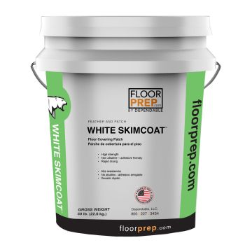 Dependable White Skimcoat, 50 lb. Pail