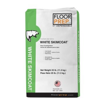 Dependable White Skimcoat, 25 lb. Bag