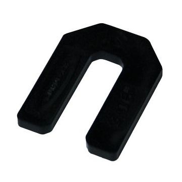 Gundlach HTS-316 3/16" Black Horseshoe Tile Spacers (100/bag)