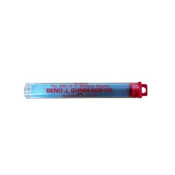 Gundlach 4" Scraper Blades (10/tube)