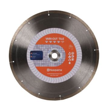 Husqvarna Vari-Cut 4" Porcelain Tile Diamond Blade