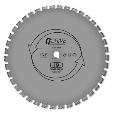 iQMS362 16.5" Q-Drive Segmented Hard Brick Blade