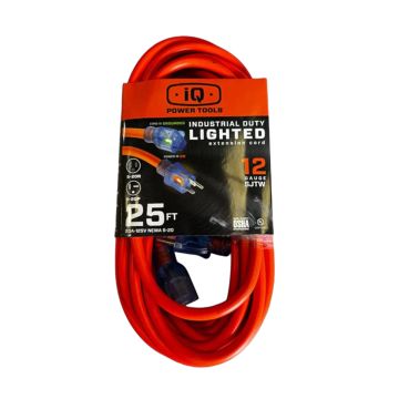 iQ Power Tools Heavy-Duty Extension Cord (25 ft & 50 ft)