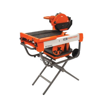 iQ Power Tools iQTS244 Dry-Cut Dustless Tile Saw with X-Stand