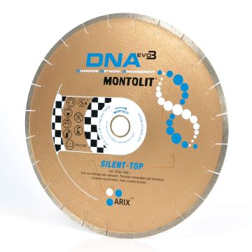 Montolit SCXS-T Series Gold Line DNA Seg-Rim Blades (8" - 14")