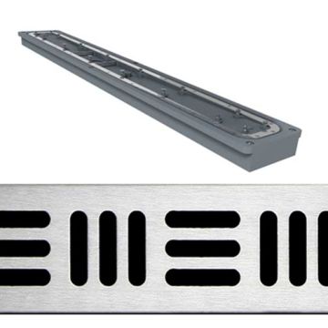 Noble Cross Hatch PVC FreeStyle Linear Drains (24" - 60")