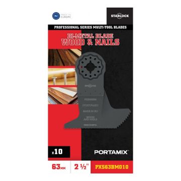 Portamix Starlock 2 1/2" Bi-Metal Multi-Tool Blade (10 Pack)