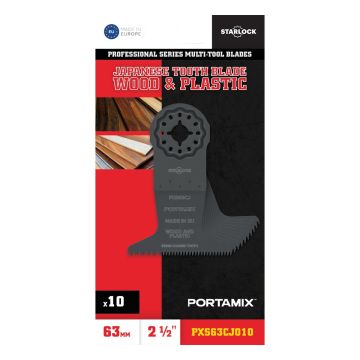 Portamix Starlock 2 1/2" Coarse Tooth Multi-Tool Blade (10 Pack)