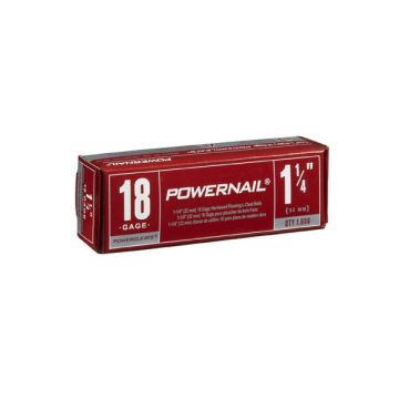 Powernail 18 Gage 1-1/4" Powercleats (1,000/box)