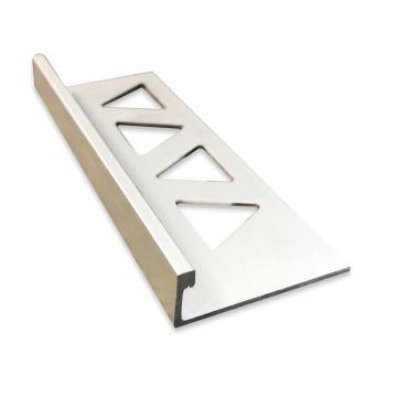 M-D Pro 5/16" x 96" Satin Clear Tile Edge