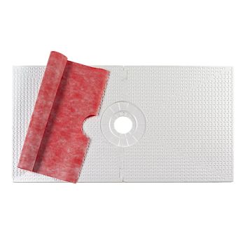 Prova Pan 32" x 60" Center Drain Pre-Sloped Shower Pan