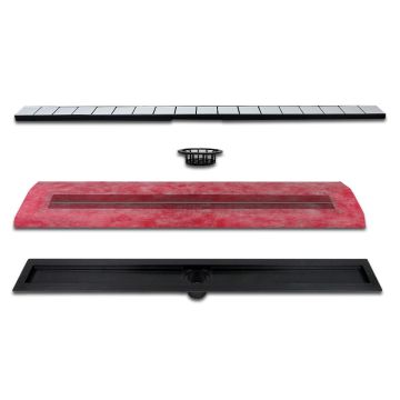 Prova 42" Linear Drain Kit w/Tile-In Top