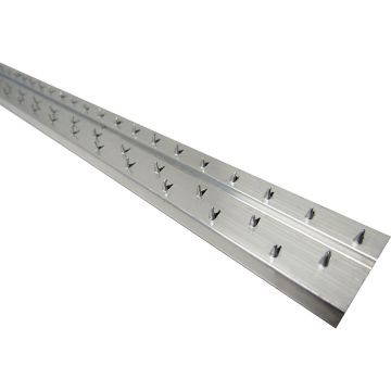 Traxx HS-4300 1" Aluminum Carpet Tack Strip (40 LF/Box)