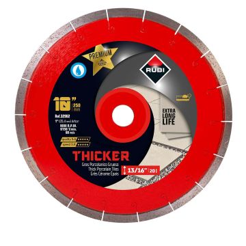Rubi Thicker Premium Diamond Blades (10" - 14")
