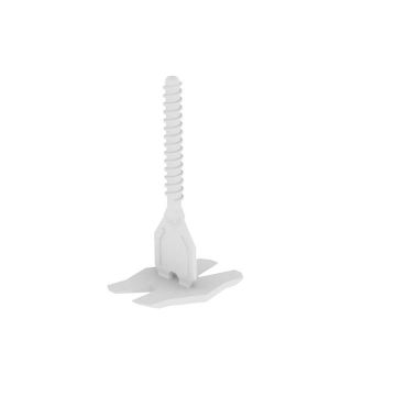 Rubi 1/16" Cyclone Level System Flat Base Clips (2,400/Box)