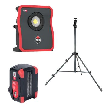Rubi Lumeo CAS Bundle w/ Tripod and 18V Battery