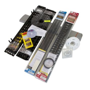 Goof Proof Ultra Shower Kit w/Pan Liner & Drain