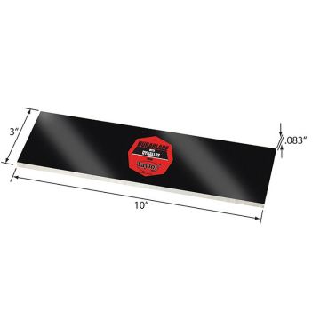 Taylor Tools 165.10.00 3 x 10 x .083 Bronco Blade