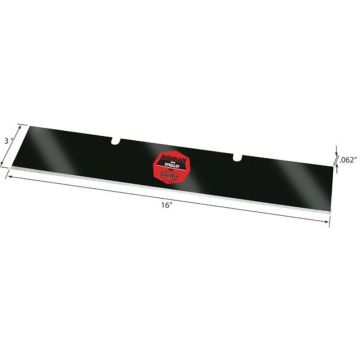 Taylor Tools 460.16S 3" x 16" Slotted Carpet Blade