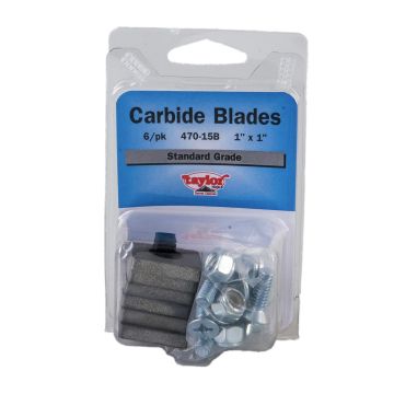 Taylor Tools 470.15B EZ Scrape Economy Carbide Blades (6 Pack)