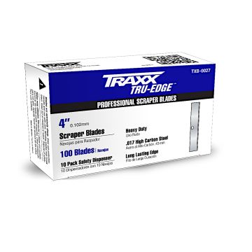 Traxx TXB-0027 4" Floor Scraper Blades (10 Pack)