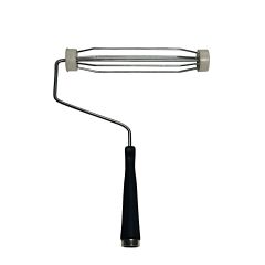 Dynamic 9" x 1/4" Shank 4-Wire Standard Roller Frame w/Black Handle