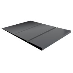 Burke 191 3/8" - 0" Black Subfloor Reducer Ramp, 4' Length