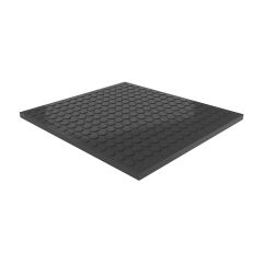 Burke ColorScape 18" x 18" Round Profile Rubber Tile