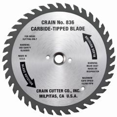 Crain 836 Carbide Tipped Blade
