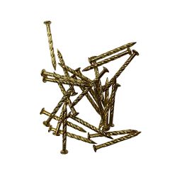 Futura Brass Drive Screw Nails (25 Pack)