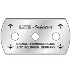Gundlach No. 295-20 Uni-Cutter 3-Hole Razor Blades (20/tube)