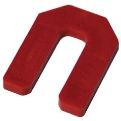 Gundlach HTS-14 1/4" Red Horseshoe Tile Spacers (100/bag)