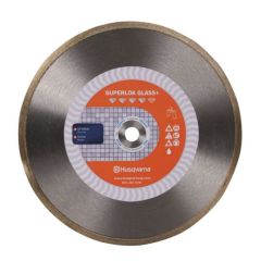 Husqvarna Superlok Glass + 10" Premium Diamond Blade