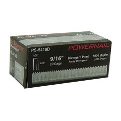 Powernail 5418D 9/16" Carpet Staples (5,000/box)