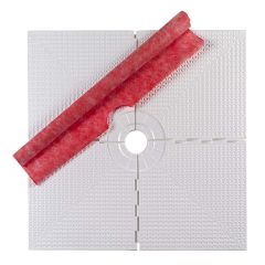 Prova Pan 48" x 48" Center Drain Pre-Sloped Shower Pan